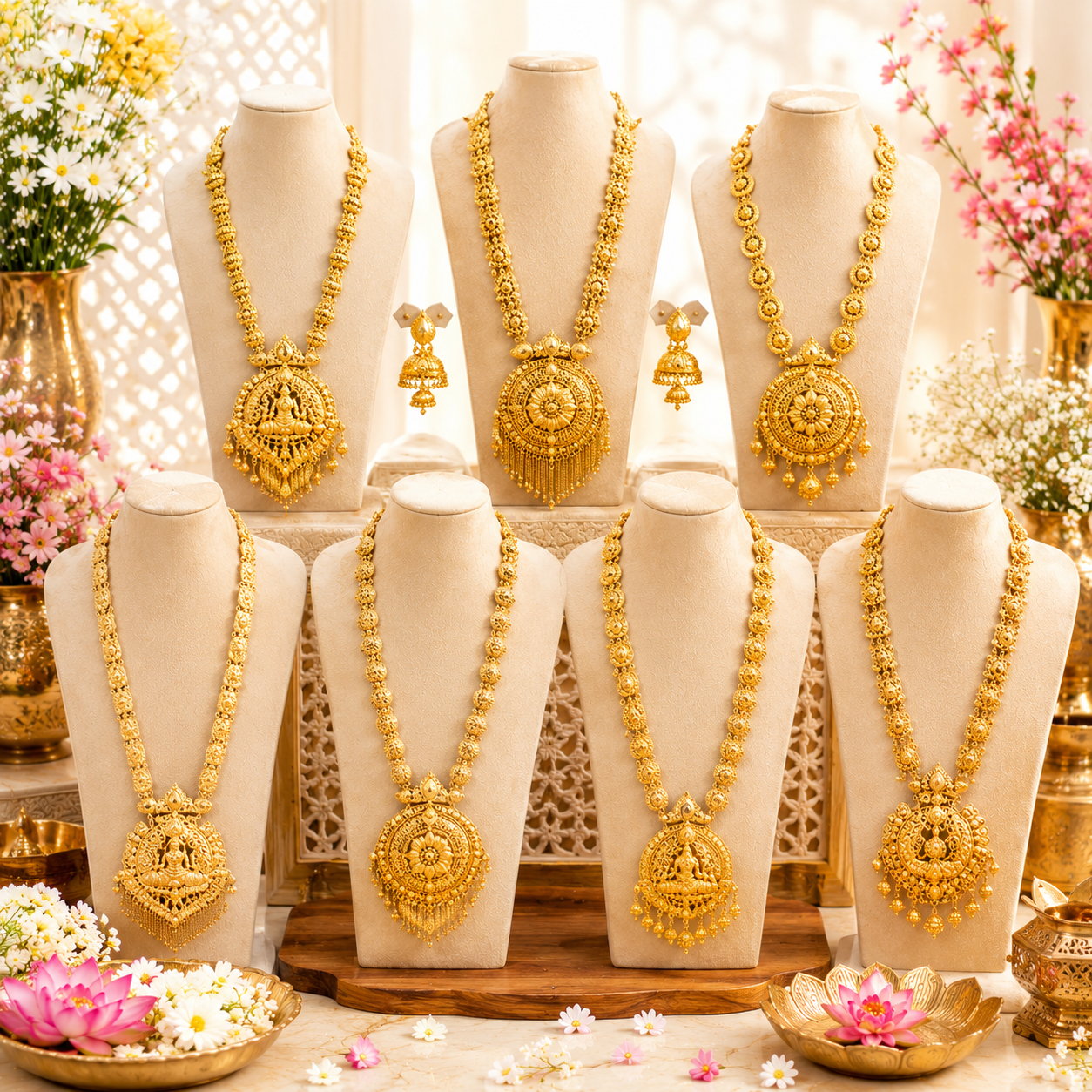 Yellow Gold Long Necklaces