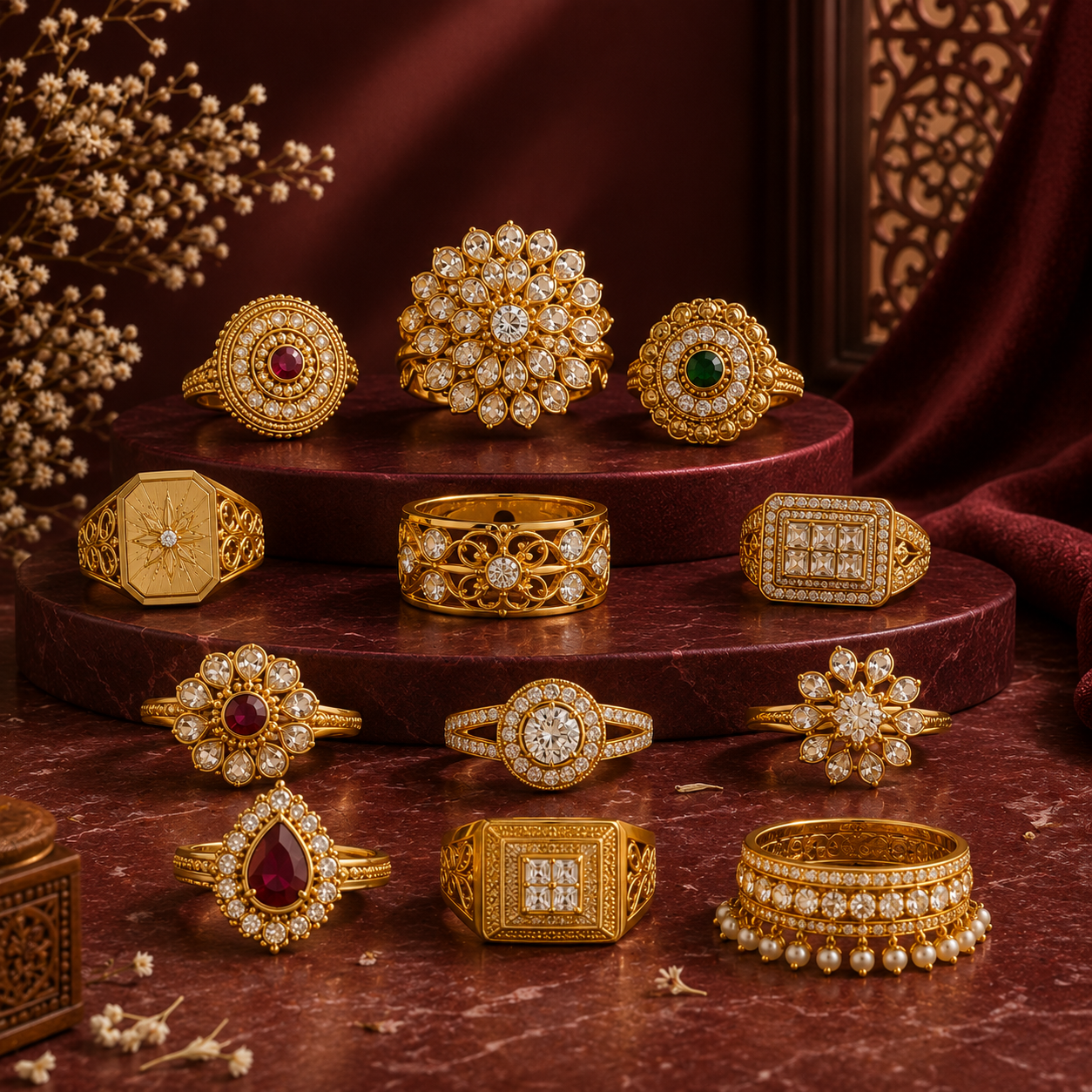 Yellow Gold Rings