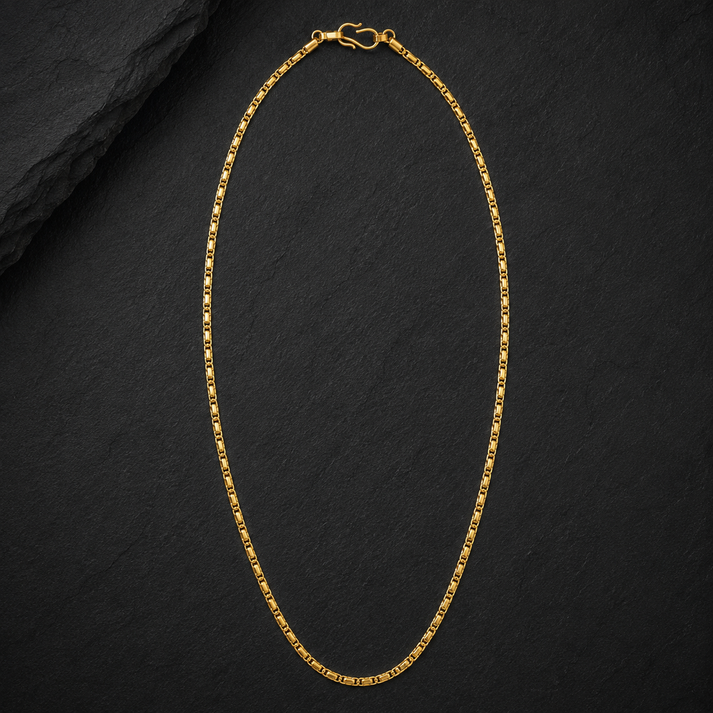 Gold Box Link Chain