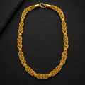 Gold Byzantine Chainmail Rondelle Chain