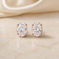 RG Oval Solitaire Studs