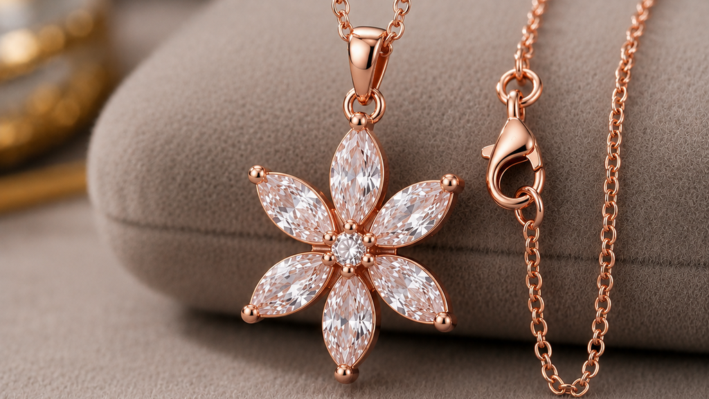 RG Marquise Daisy Necklace