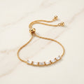 RG Baguette Bar Slider Bracelet