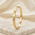Gold Star Studded Kada Bangle