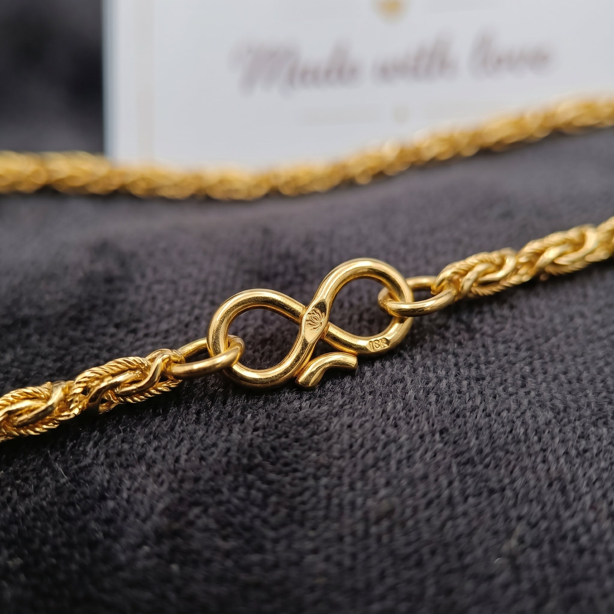 Gold Anchor Link Long Chain