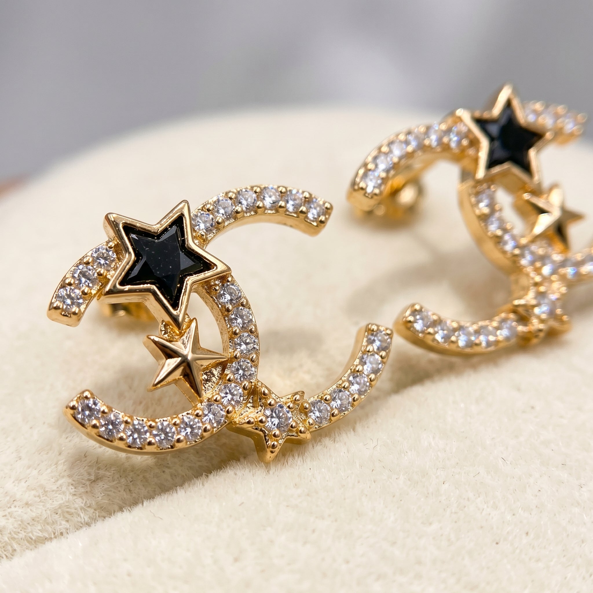 Gold Celestial Star Moon Convertible